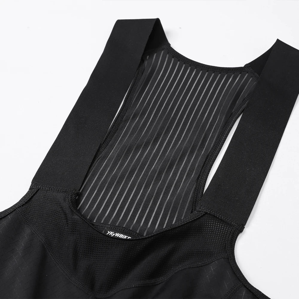 YKYWBIKE Cycling Bib Shorts With Padded Cushion For Road Riding