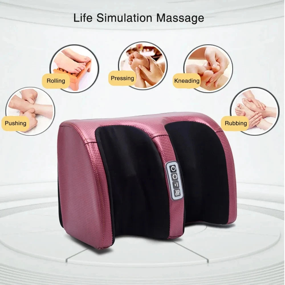 Monclique Electric Foot Massager With Shiatsu Heat Therapy