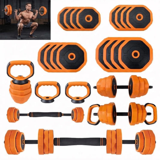 Adjustable Dumbbells 4 In 1 Home Gym Free Weight Set