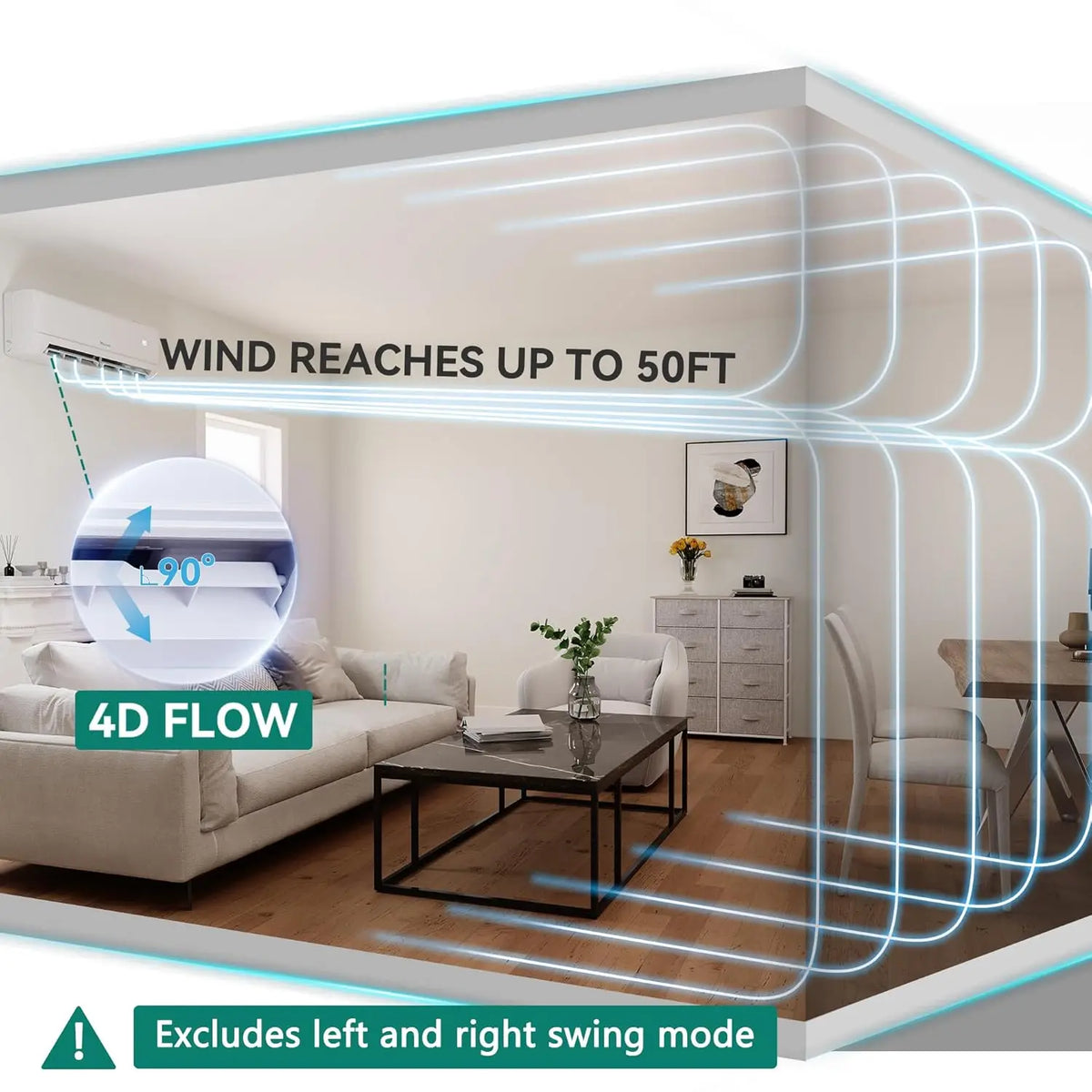 18000 Btu Mini Split Air Conditioner Heating 21 Seer Ductless