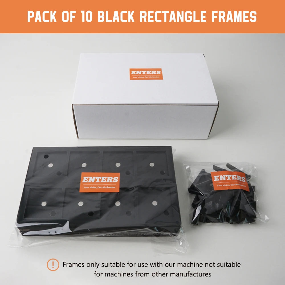 Wonderful Blank Photo Frames Magnetic Refrigerator Inserts Set Of 10