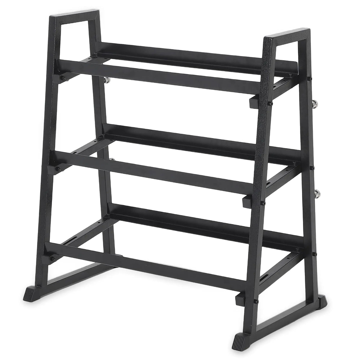 Heavy Duty Three Tier Dumbbell Rack Steel Weight Stand