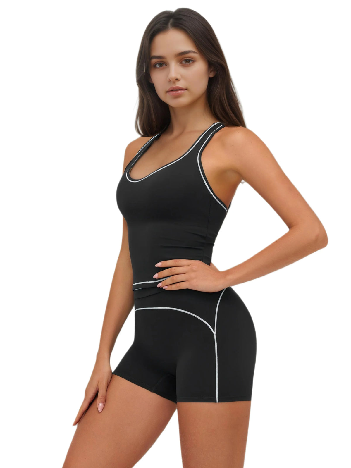 Airila Women Two Piece Yoga Set With Removable Pads Fitness