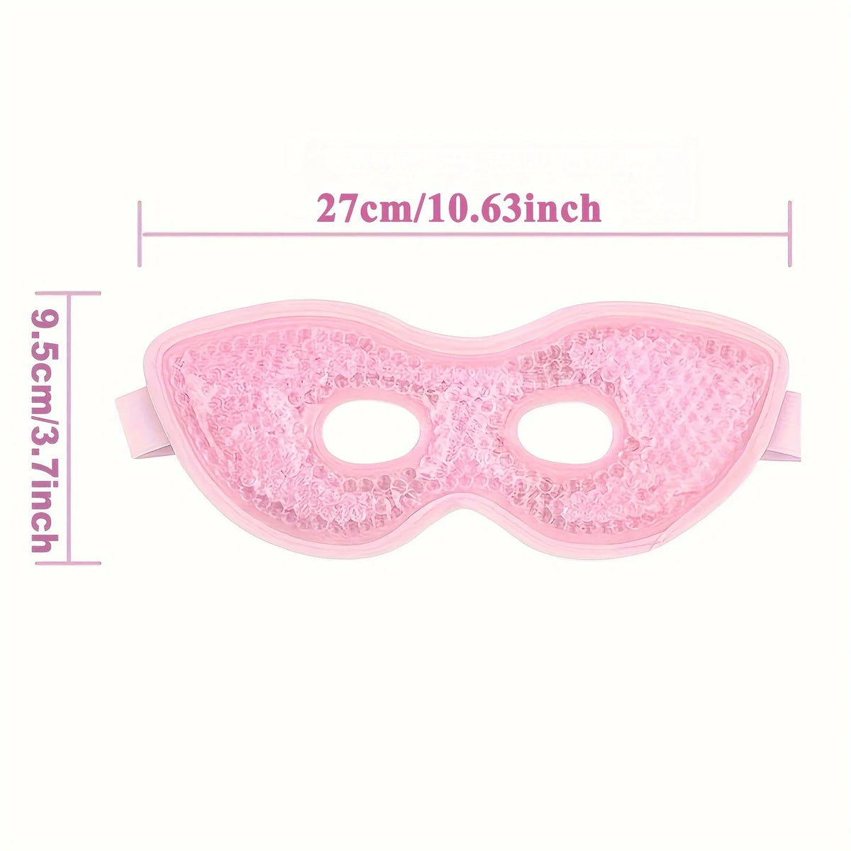 Reusable Cooling Gel Eye Mask For Puffiness And Swelling Relief
