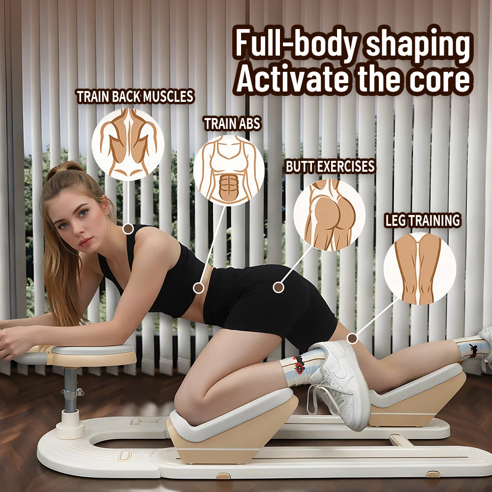 Spine Twist Stretch Trainer For Core And Waist Exercise