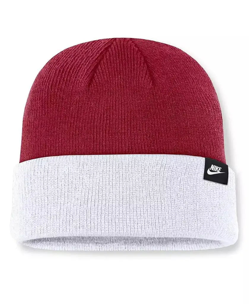 Nike | Men's Crimson/White Oklahoma Sooners Legacy Terra Cuffed Knit Hat