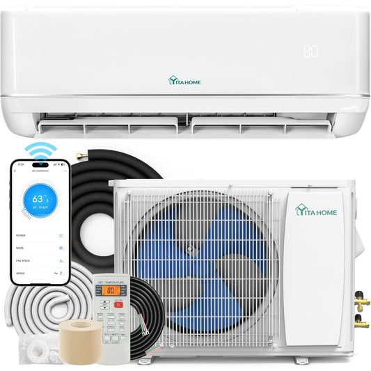 18000 Btu Mini Split Air Conditioner Heating 21 Seer Ductless