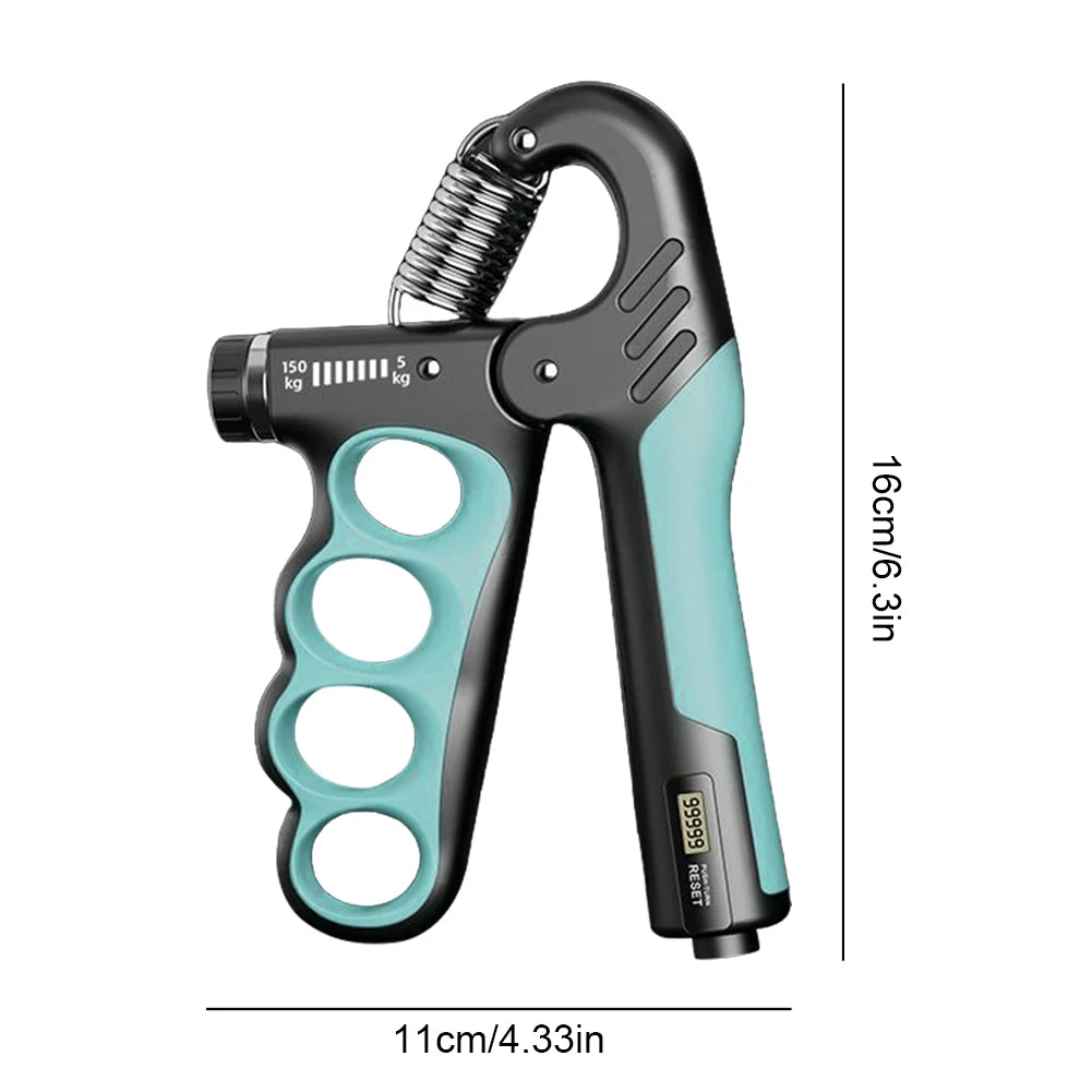 Adjustable Ergonomic Hand Grip Strengthener With Resistance Counter