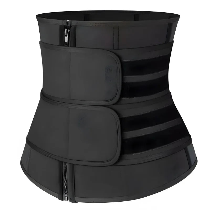High Compression Zipper Corset Waist Trainer Body Shaper