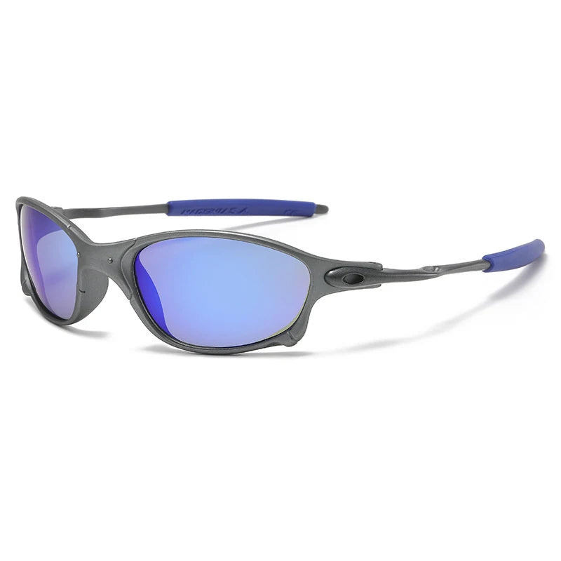 UV400 Sport Sunglasses For Men Women Cycling Eyewear Plastic Frame