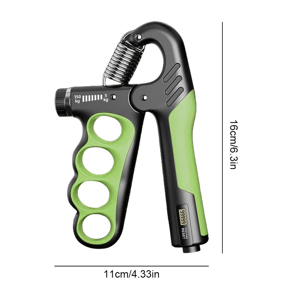 Adjustable Ergonomic Hand Grip Strengthener With Resistance Counter