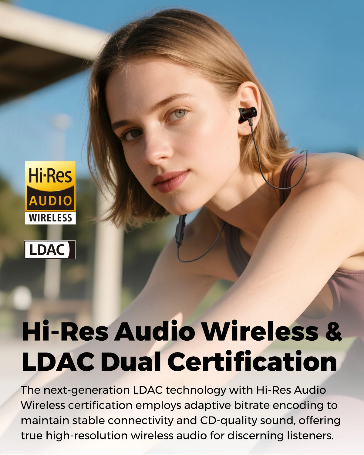 SoundPEATS Q40 HD Wireless Earbuds Bluetooth 5.4 Dynamic EQ IP67