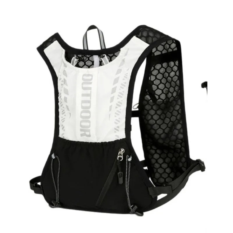 Lightweight Hydration Backpack For Running And Cycling With Water Bladder