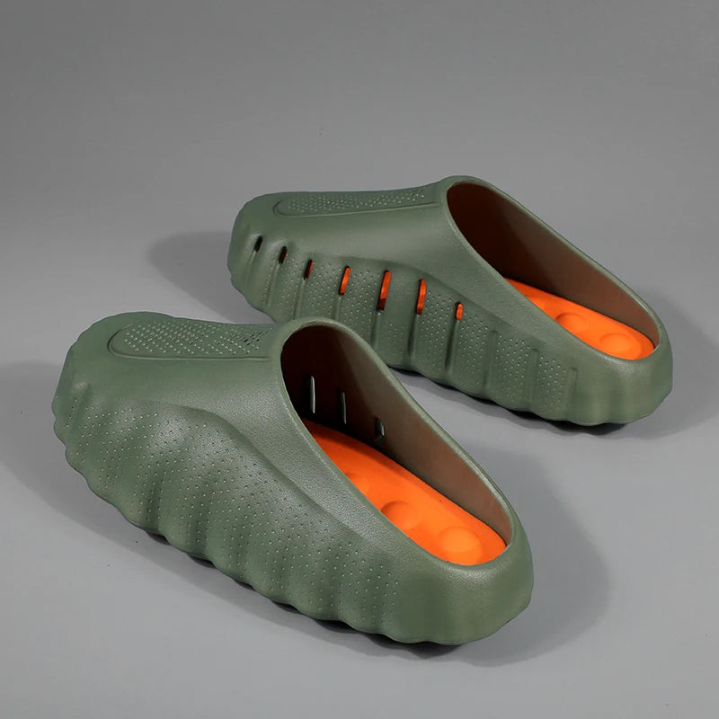 Parzival Men Outdoor Slides Soft Breathable Non Slip Walking Sandals