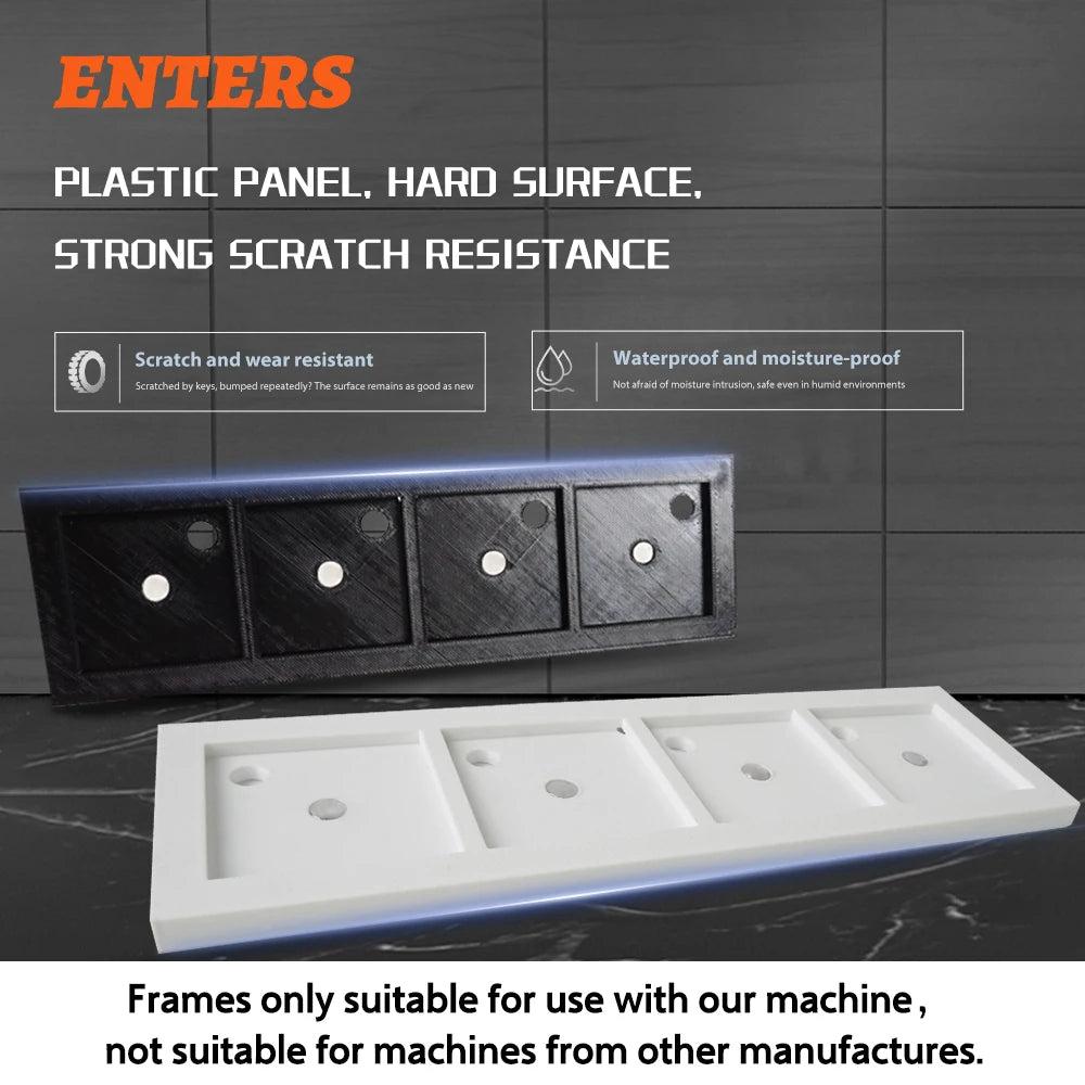 Wonderful Blank Photo Frames Magnetic Refrigerator Inserts Set Of 10