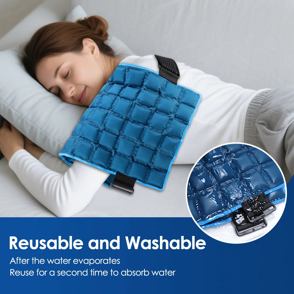 Hailicare Reusable Hot And Cold Compress Wrap For Muscle Relief