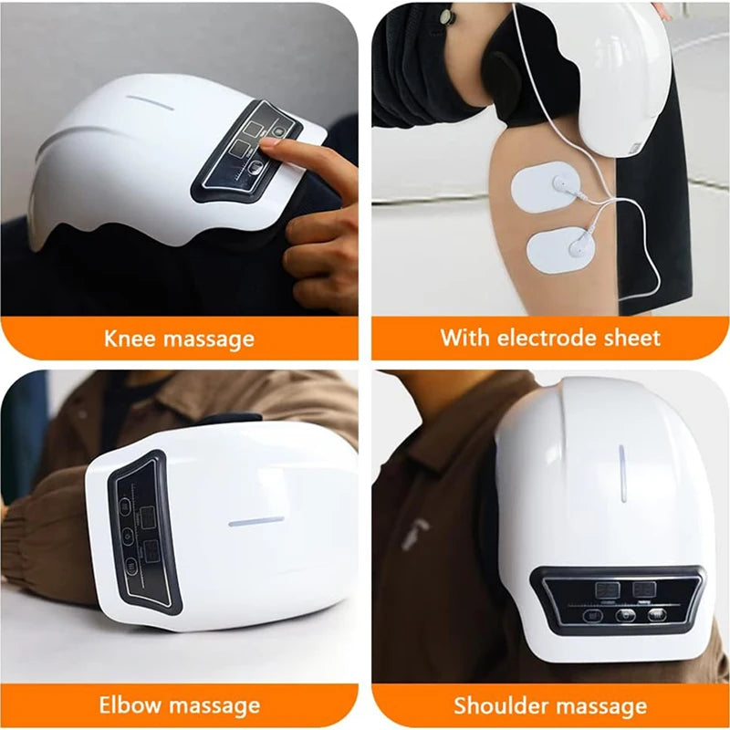 Cordless Knee Massager With Heating And Vibration 9 Gears
