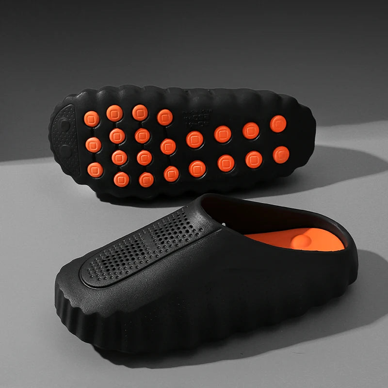 Parzival Men Outdoor Slides Soft Breathable Non Slip Walking Sandals