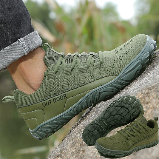 Rxjian Unisex Barefoot Hiking Shoes Featuring Wide Toe Box