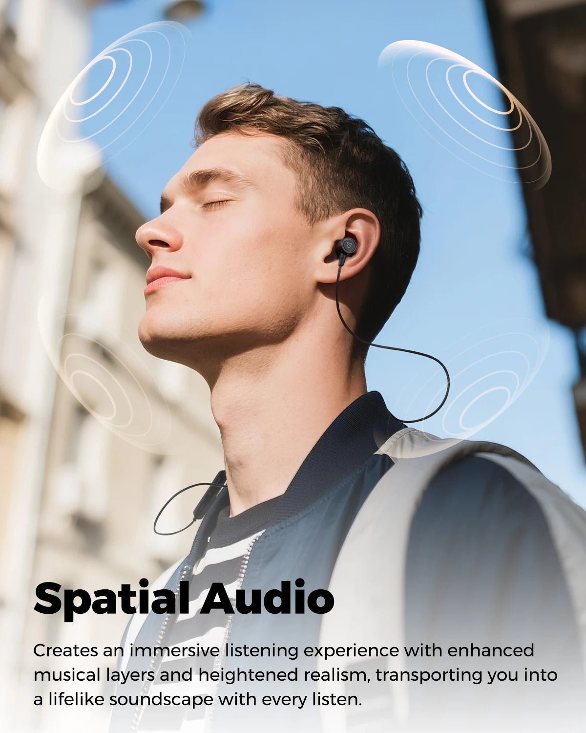 SoundPEATS Q40 HD Wireless Earbuds Bluetooth 5.4 Dynamic EQ IP67