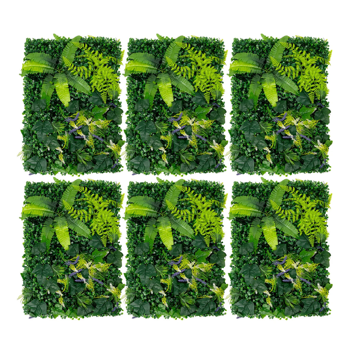 6PCS Artificial Grass Backdrop Wall Greenery For Indoor Outdoor Weddings