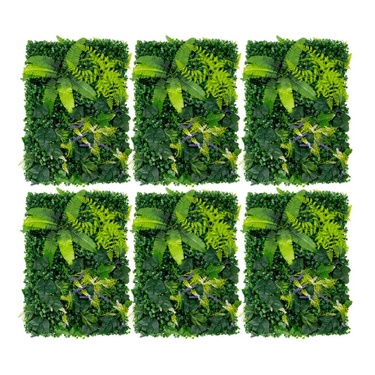 6PCS Artificial Grass Backdrop Wall Greenery For Indoor Outdoor Weddings