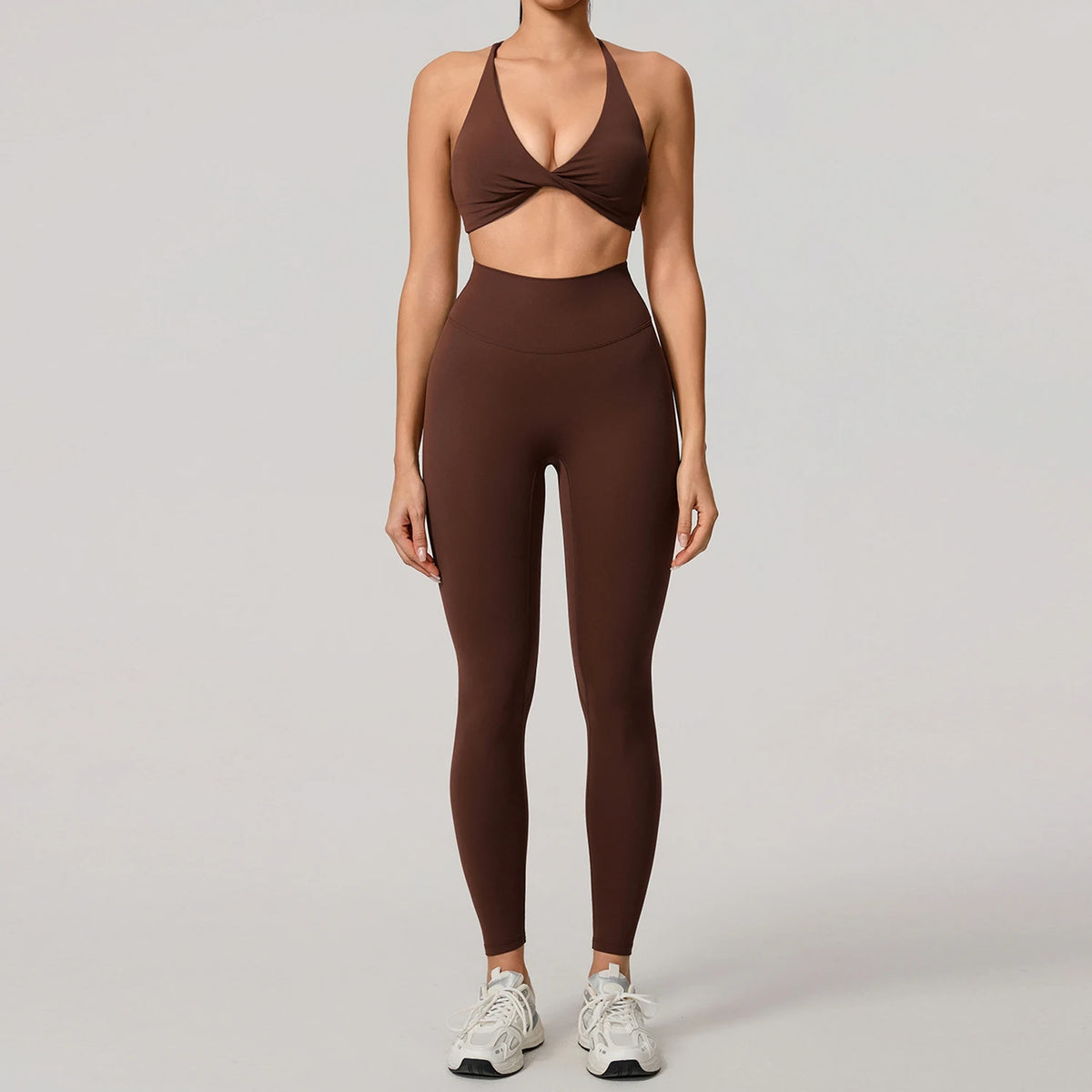 Hearuisavy Women Quick Dry Two Piece Yoga Fitness Athletic Set