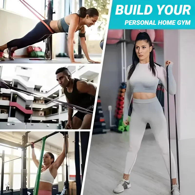 TPE Exercise Resistance Bands For Strength Training And Yoga