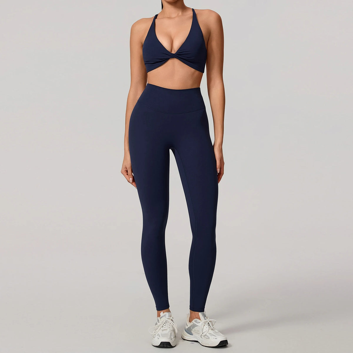 Hearuisavy Women Quick Dry Two Piece Yoga Fitness Athletic Set