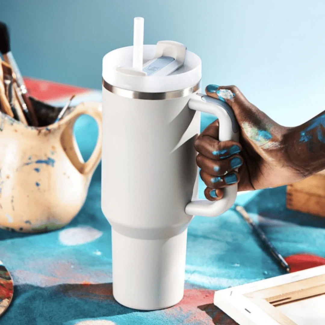 Vacuum Insulated Stainless Steel Water Bottle Tumbler For Everyday Use