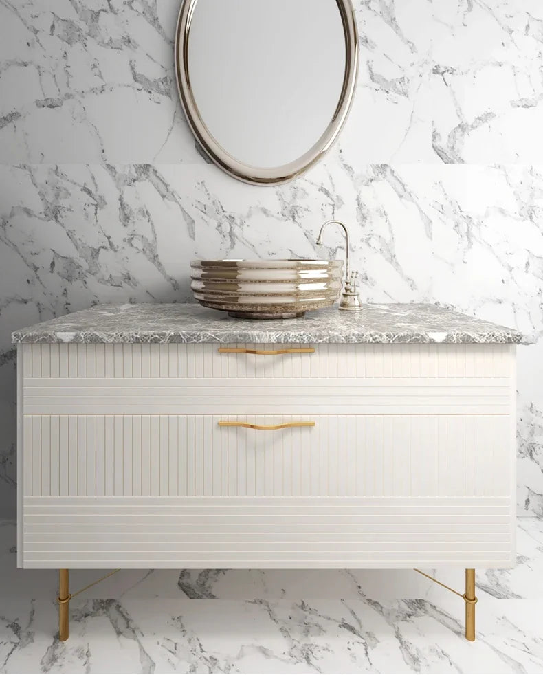 TONA Cabinet Handles And Knobs Set European Style Zinc Alloy