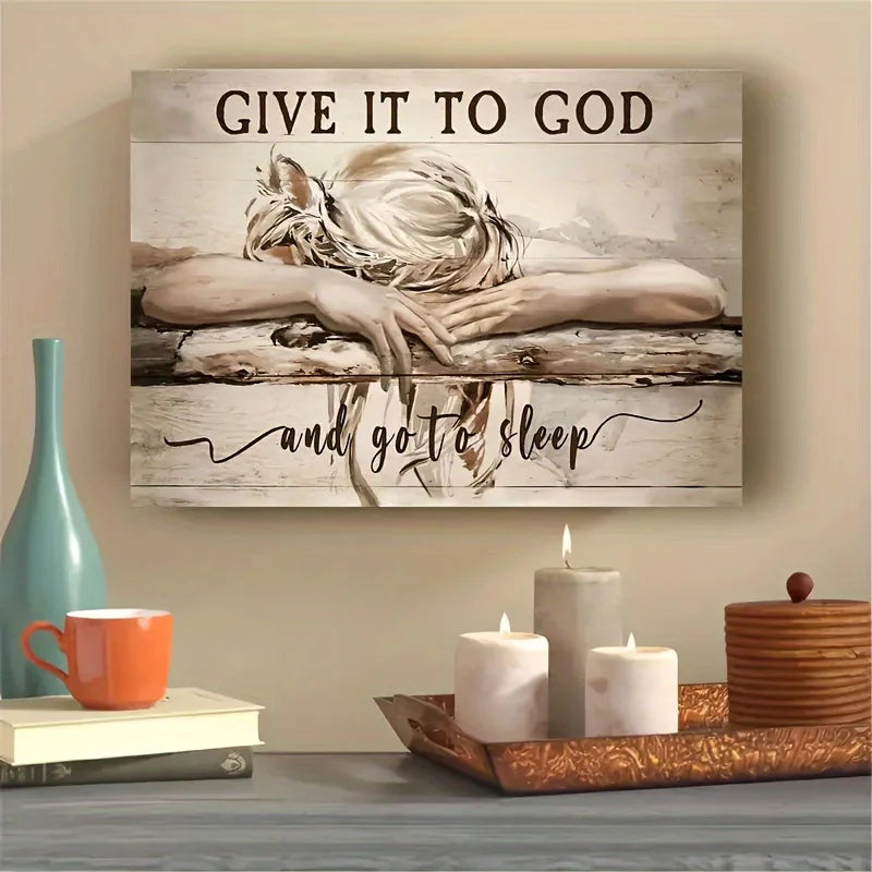 2D Flat, Chic & Elegant 11.8*15.7inch Framed Canvas - Versatile Wall Art, Ready to Hang for Home Decor, Bedroom, Perfect Gift