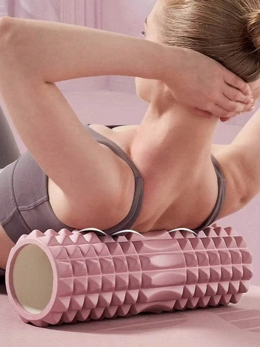 Textured Foam Massage Roller For Muscle Relaxation And Fitness Training