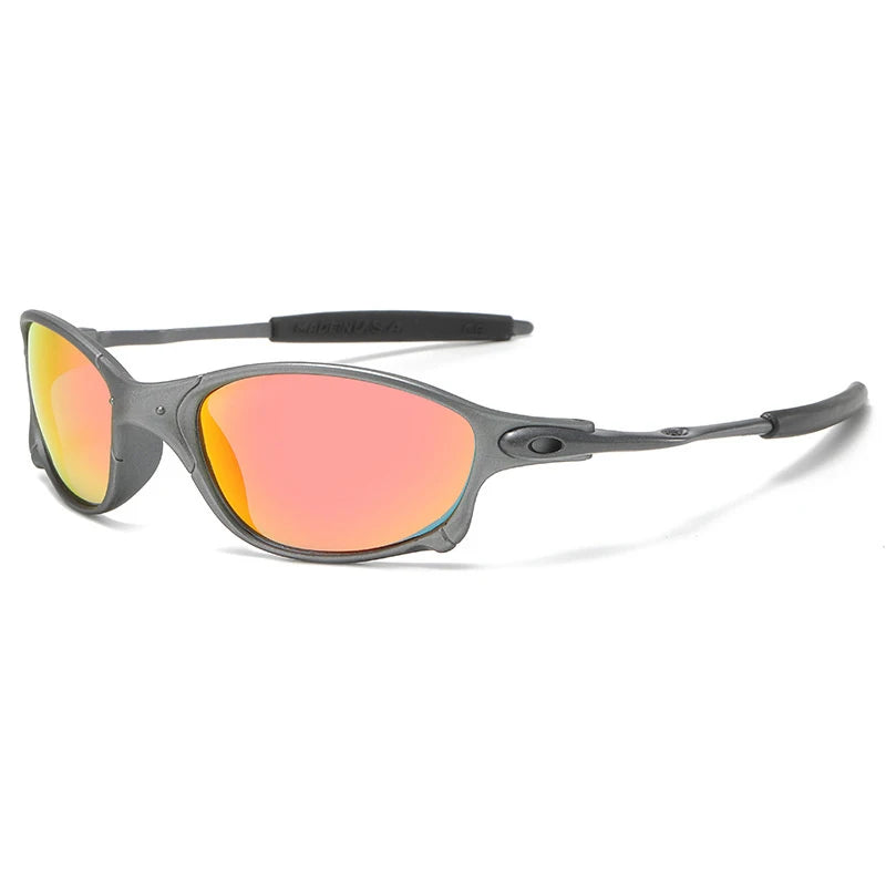 UV400 Sport Sunglasses For Men Women Cycling Eyewear Plastic Frame