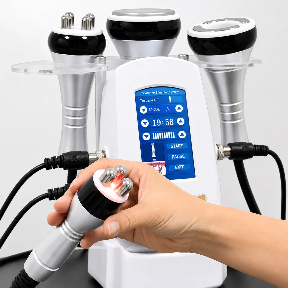 Beemyi Cavitation Machine With Massage Handles For Home Spa