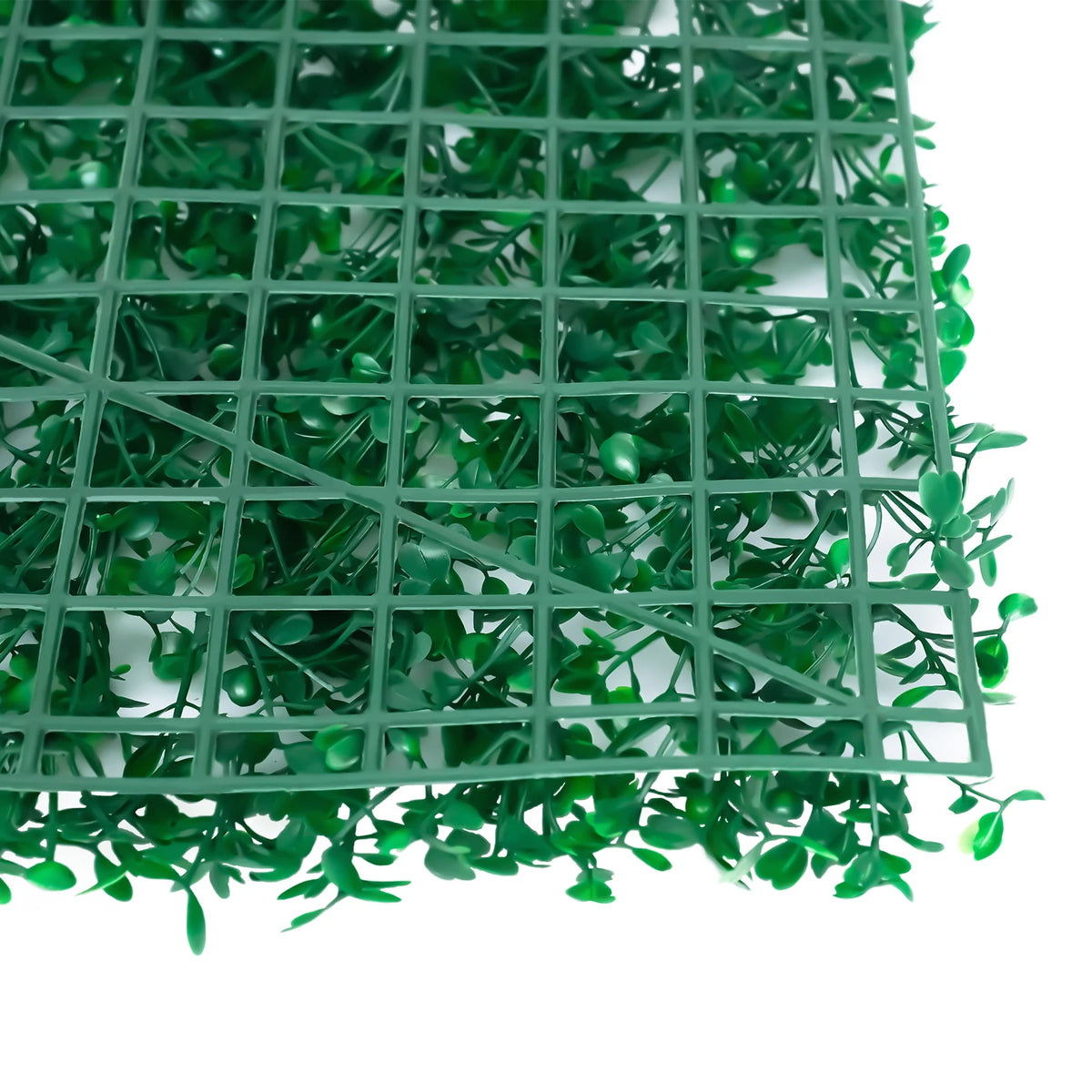 Boxwood Faux Hedge Screen Panels 12-Pack For Outdoor Privacy