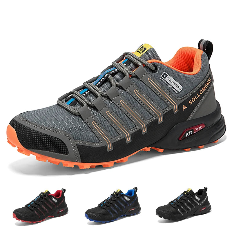 CC Chengta Men Waterproof Hiking Shoes Durable Outdoor Trekking Footwear