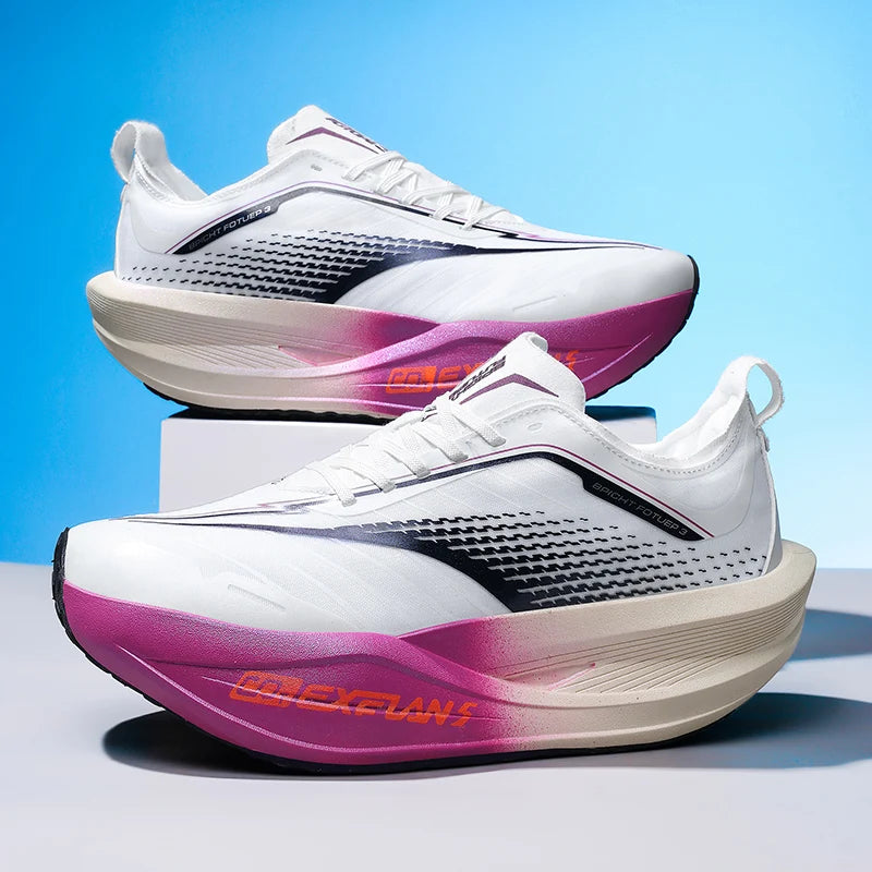 ADMAR Carbon Plate Breathable Running Shoes For Marathon Lightweight Training