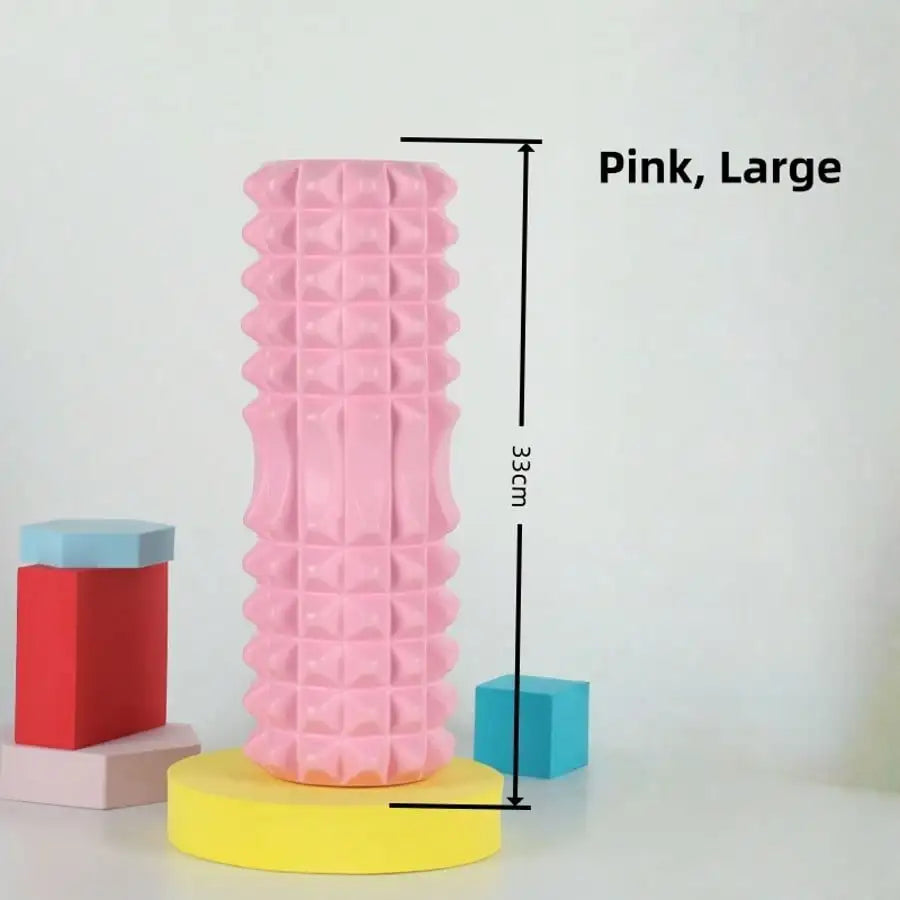 Textured Foam Massage Roller For Muscle Relaxation And Fitness Training