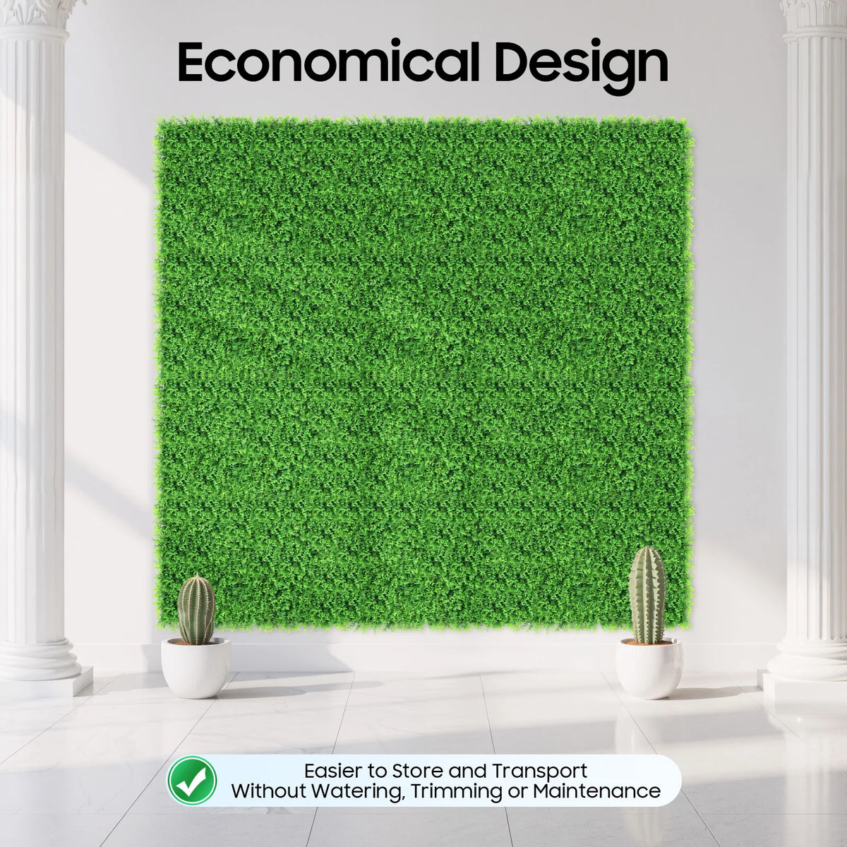 Artificial Boxwood Plant Wall Panel For Home Garden Decoration